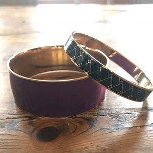Set of J.Crew Bangles